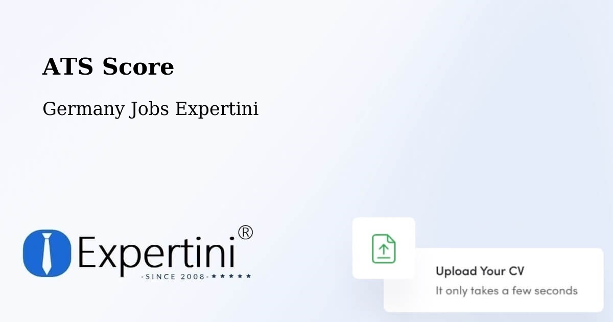 Resume ATS Score & Job Description Match Tool – Overath - Germany Jobs Expertini